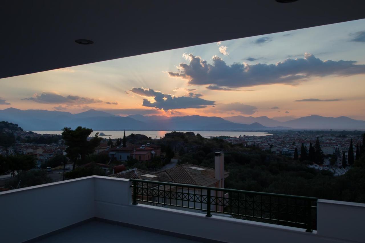 Vila Fedra - Panoramic Sea View Nafplio Exteriér fotografie