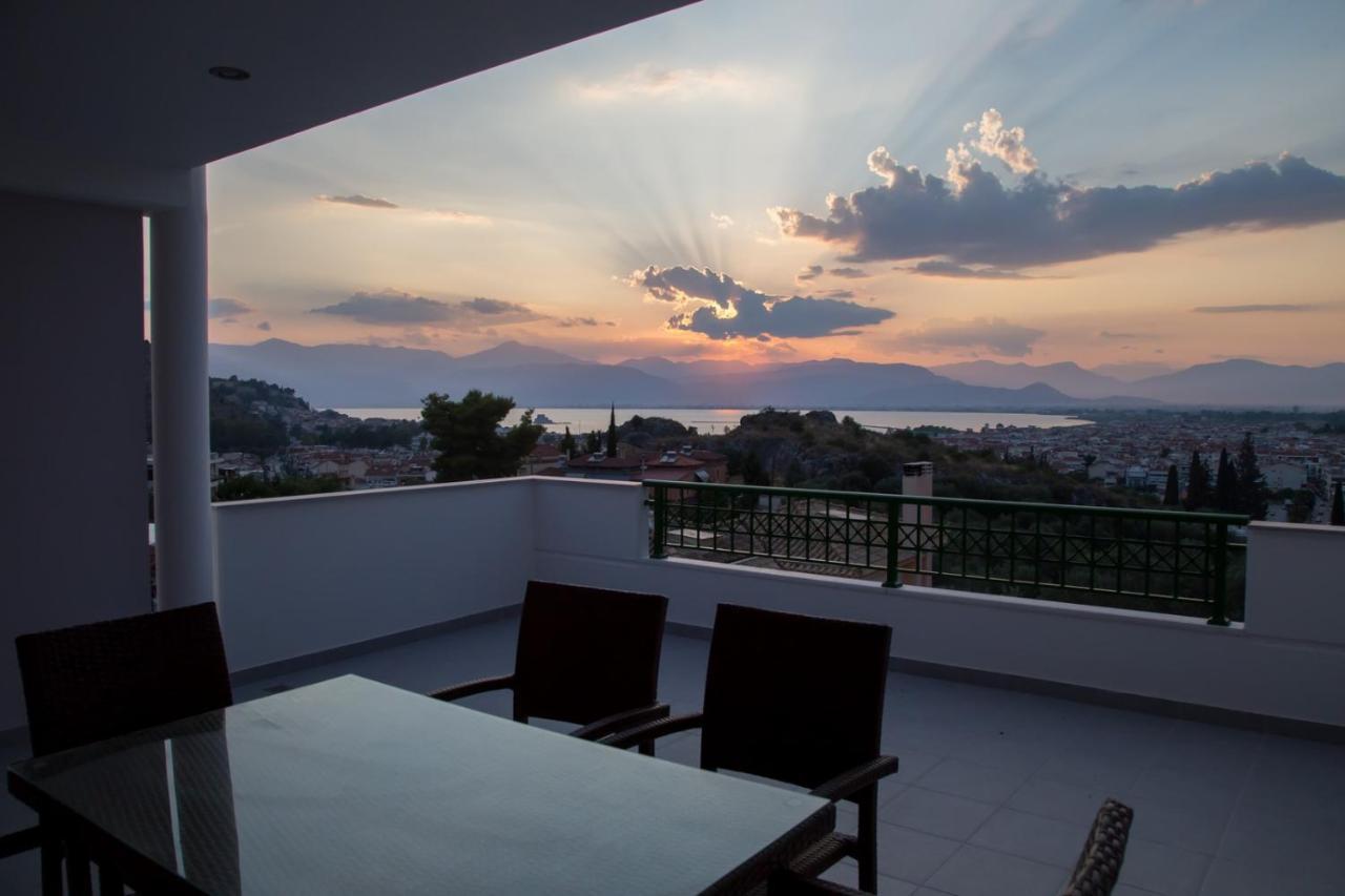 Vila Fedra - Panoramic Sea View Nafplio Exteriér fotografie