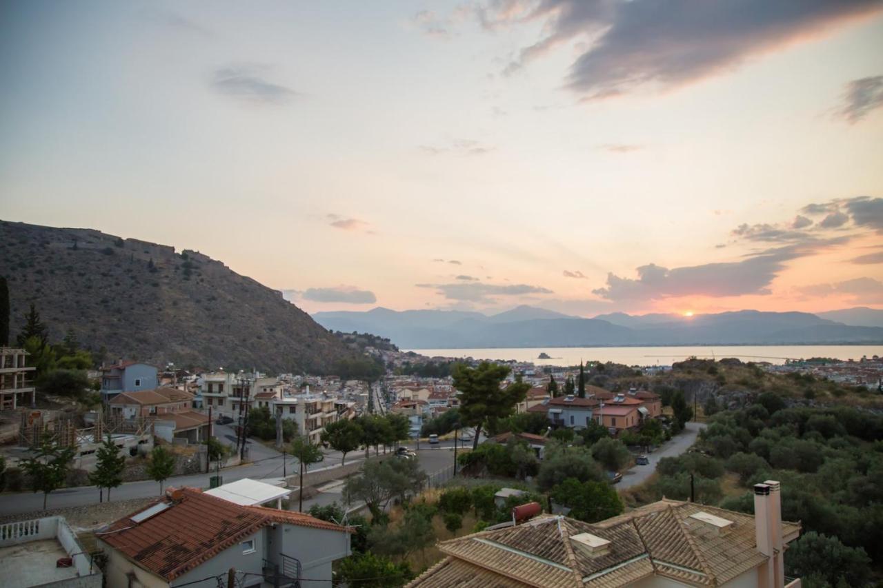 Vila Fedra - Panoramic Sea View Nafplio Exteriér fotografie